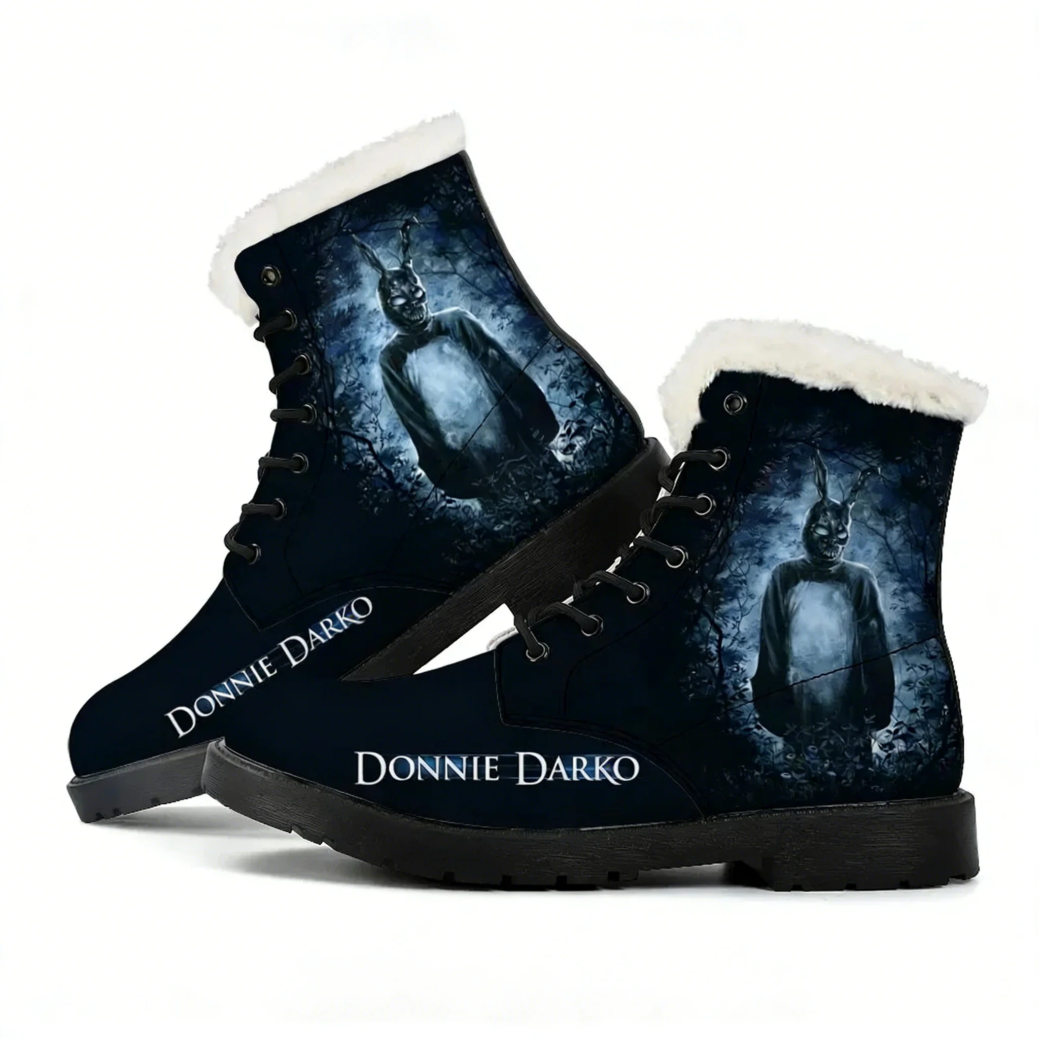 Outdoor Lighting Round - Botas de felpa Donnie Darko para