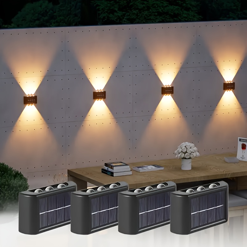 Outdoor Lighting Company - Lámpara Solar LED para Exteriores, Impermeable,