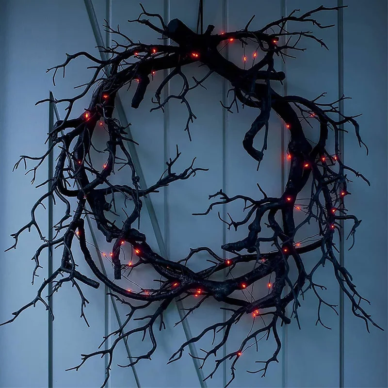 Outdoor Lighting Effects - Guirnalda de decoración de Halloween para