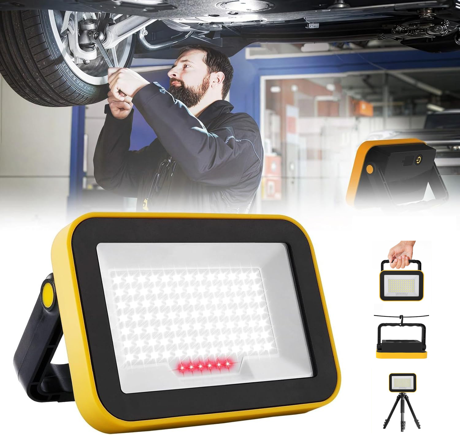 Outdoor Lighting Not Working - Luz LED de trabajo portátil para