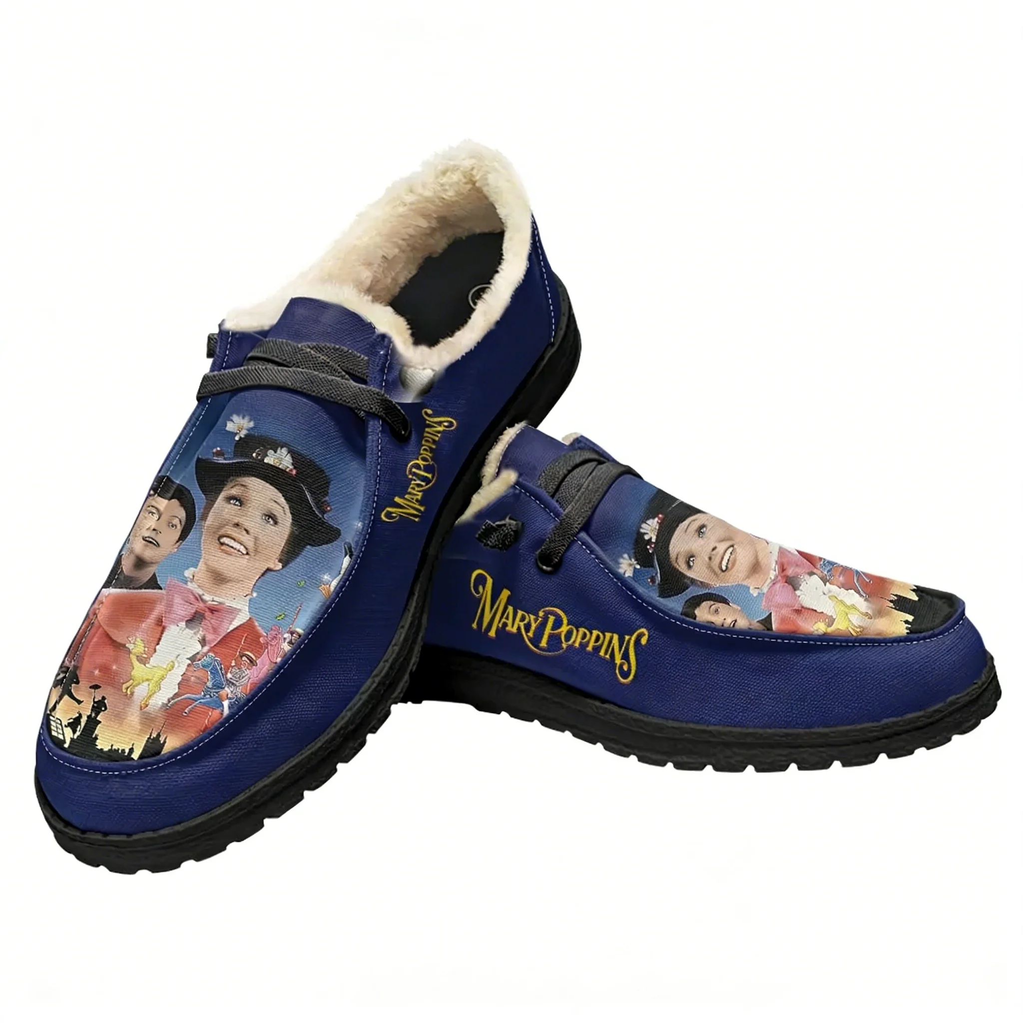 Outdoor Lighting Round - Mary-Poppins Zapatos planos de terciopelo para