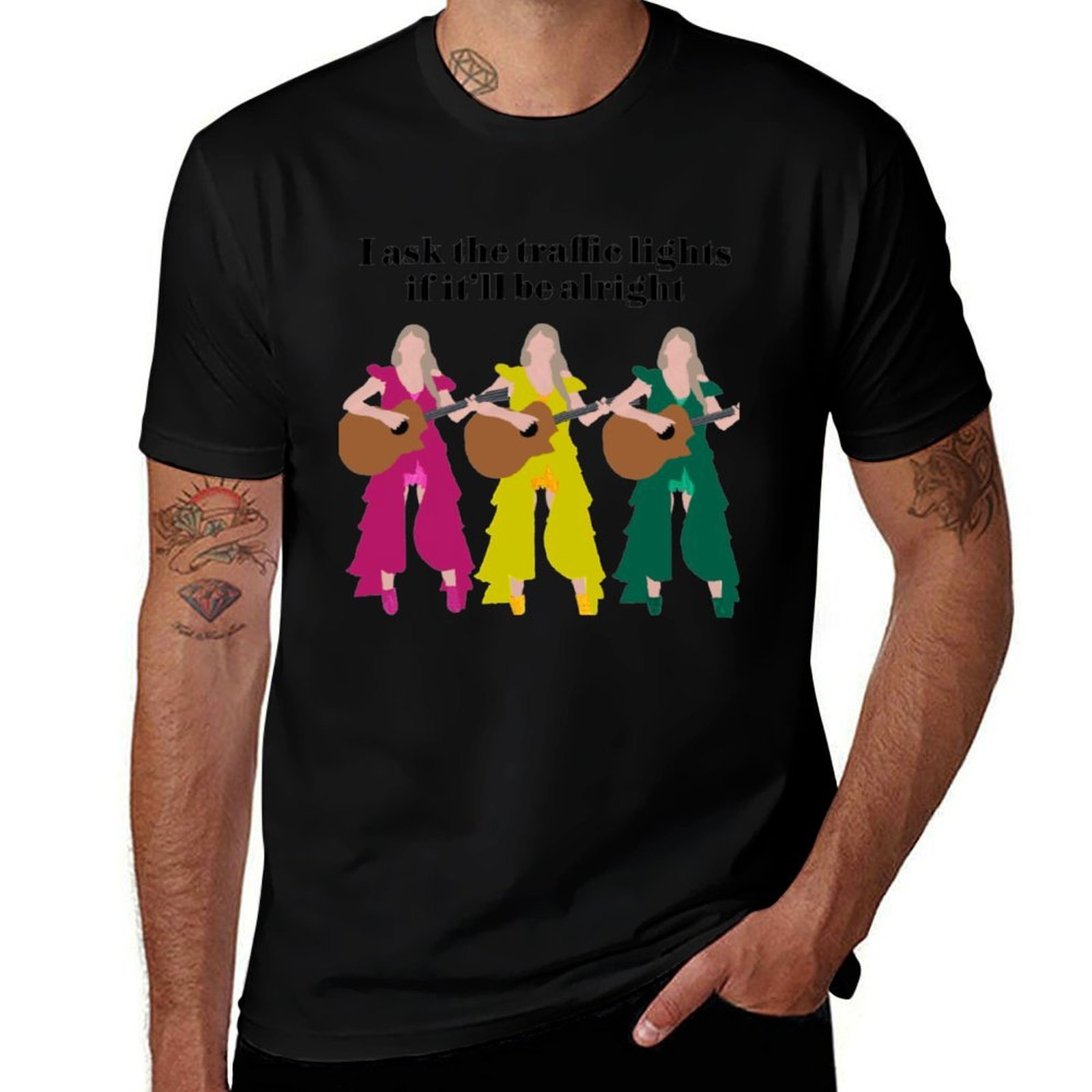 Outdoor Lighting Not Working - Camiseta con diseño de semáforos, camiseta