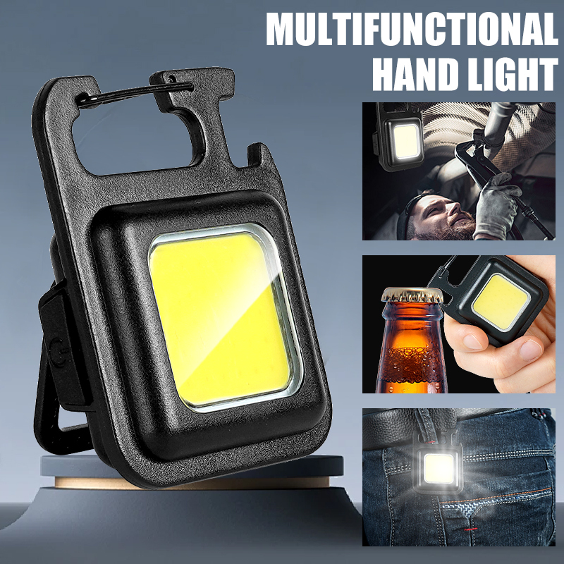 Lighting Fixture Outdoor - Mini Linterna COB Súper Brillante, Portátil,