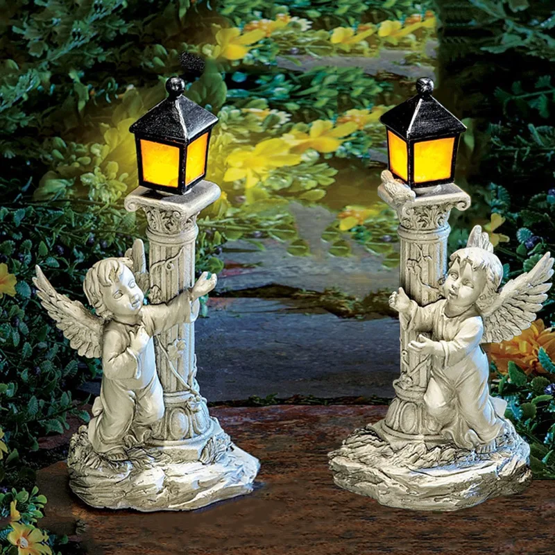 Outdoor Lighting Architectural - Luz Solar, columna romana europea, escultura