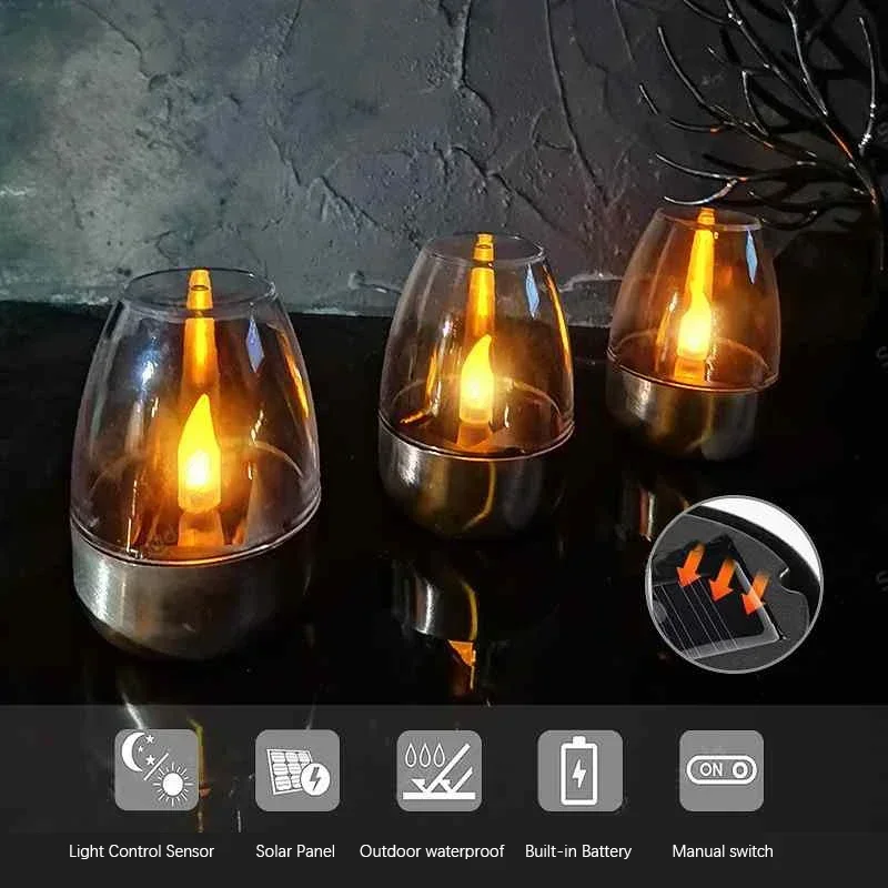 Velas solares LED, luz nocturn - Outdoor Lighting Company reseña y precio