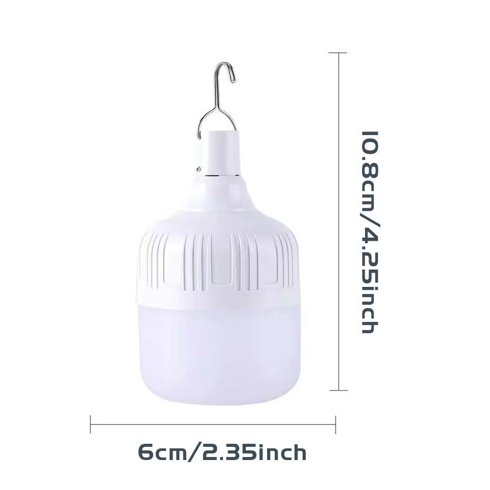Bombilla LED recargable, luz d - Outdoor Lighting Vendor reseña y precio