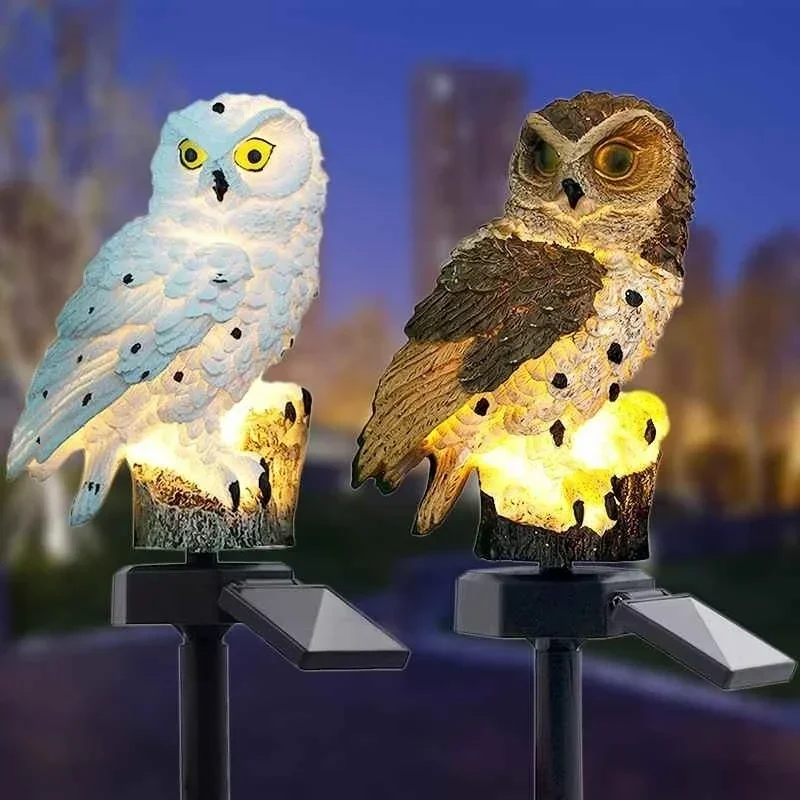 Luces de búho alimentadas por  - Outdoor Lighting Company reseña y precio