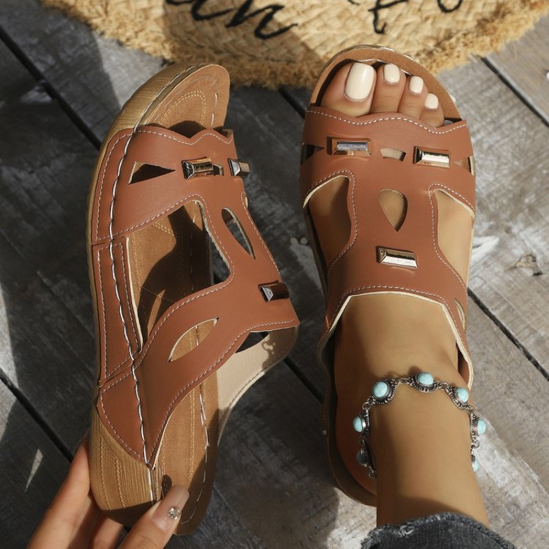 Sandalias de cuña para mujer e - Outdoor Lighting Manufacturers reseña y precio