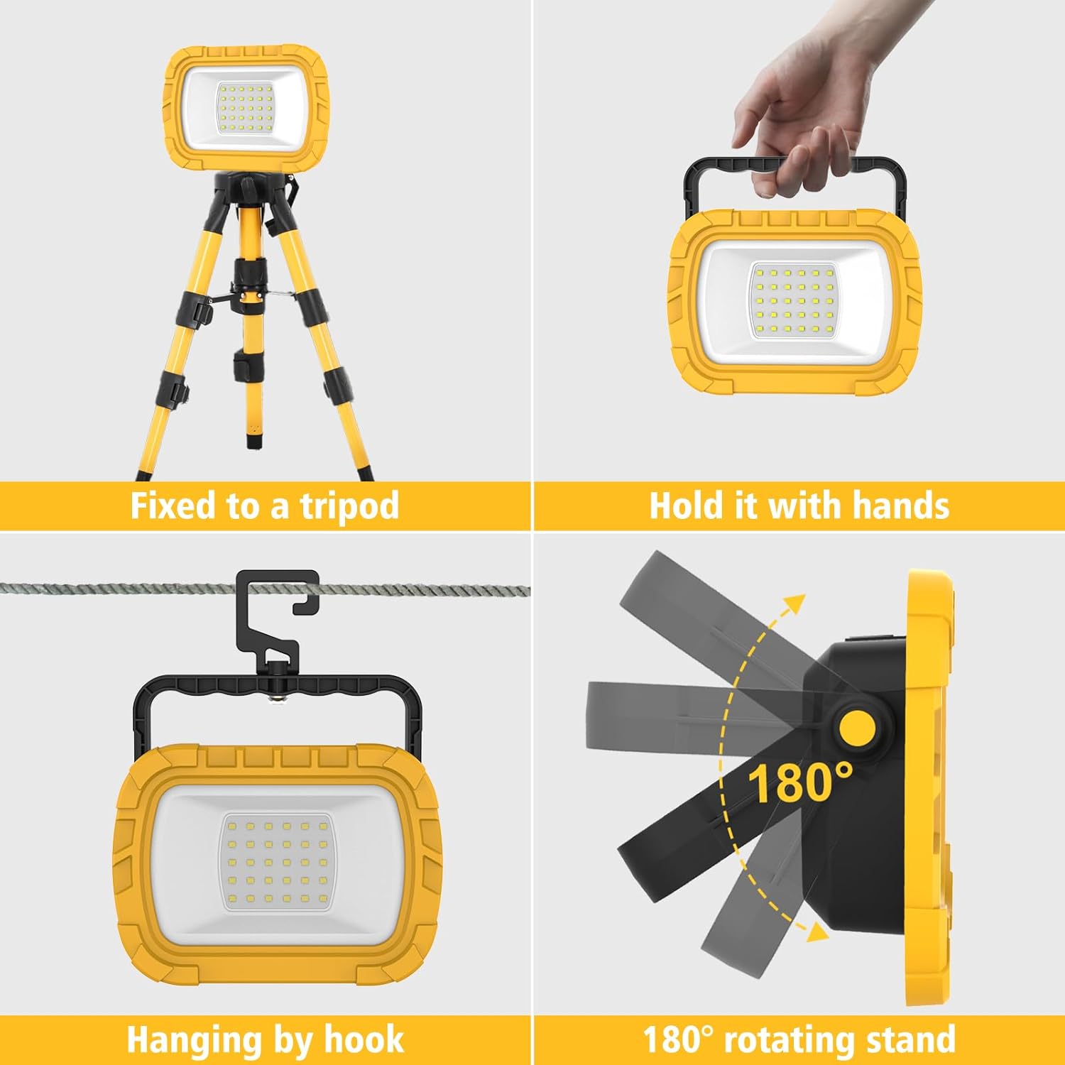 Foco portátil de 30 LED para e - Outdoor Lighting Not Working reseña y precio