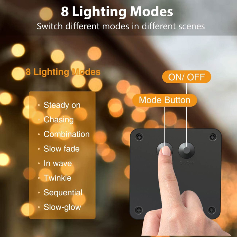 Guirnalda de luces LED solares - Outdoor Lighting Company reseña y precio