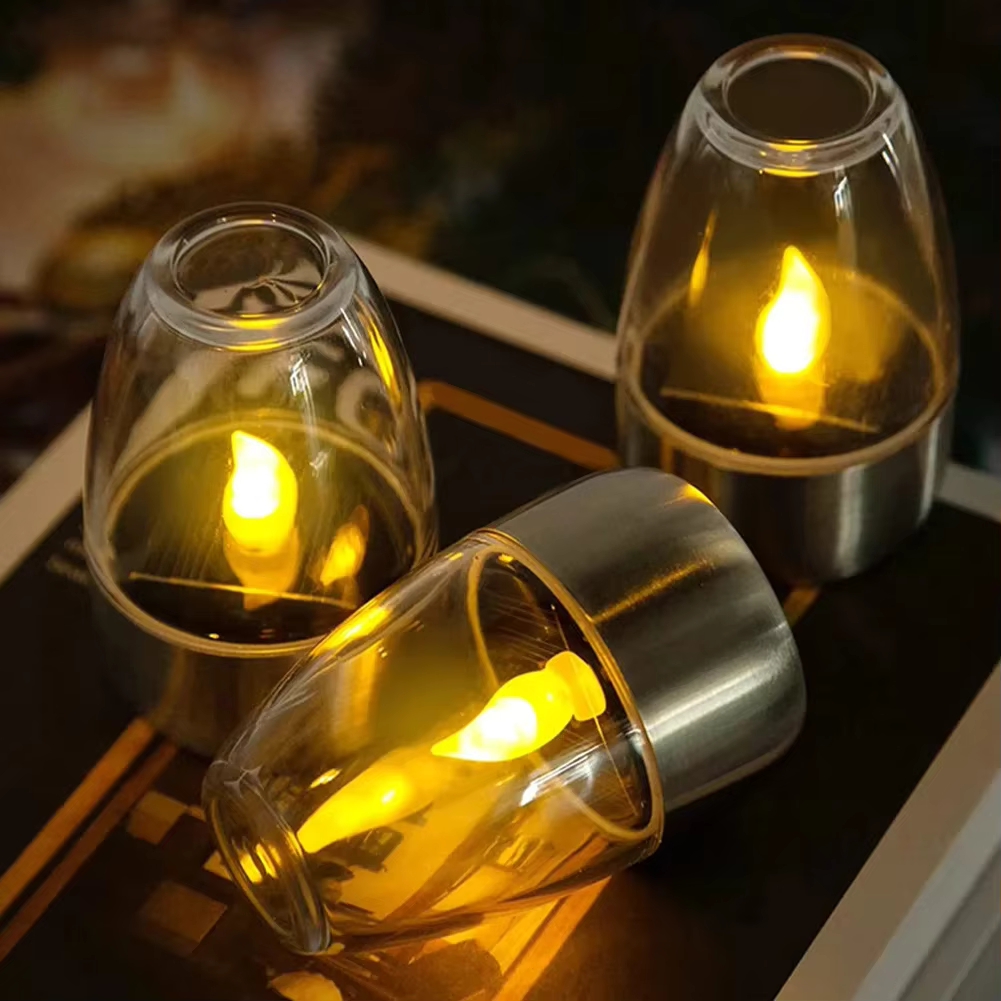 Velas solares LED de acero ino - Outdoor Lighting Company reseña y precio