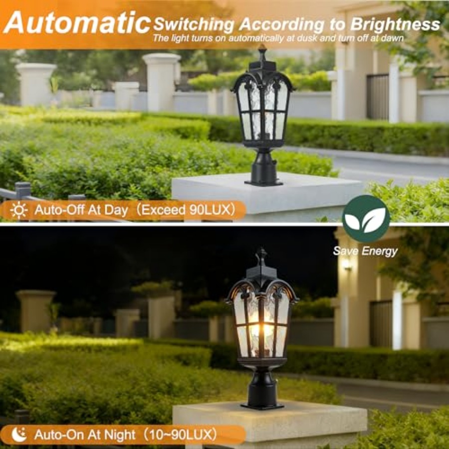 Lámparas de Poste para Exterio - Lighting Fixture Outdoor reseña y precio
