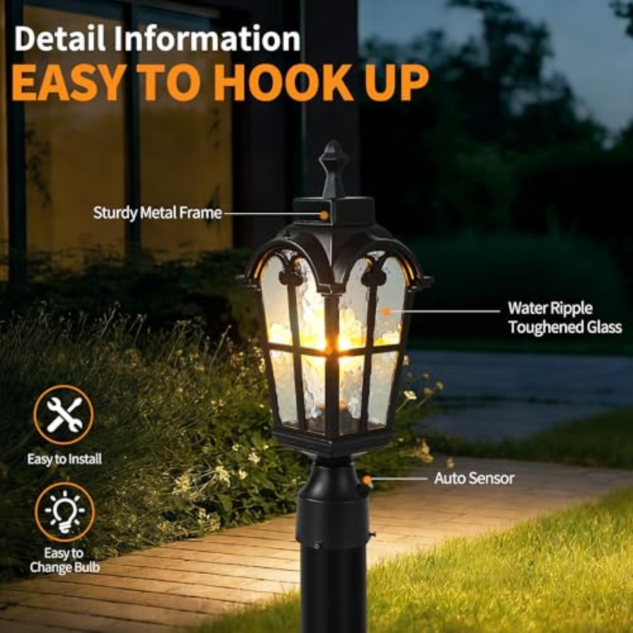 Lámparas de Poste para Exterio - Lighting Fixture Outdoor reseña y precio