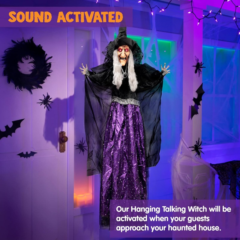 Decoración Animada de Bruja de - Outdoor Lighting Effects reseña y precio
