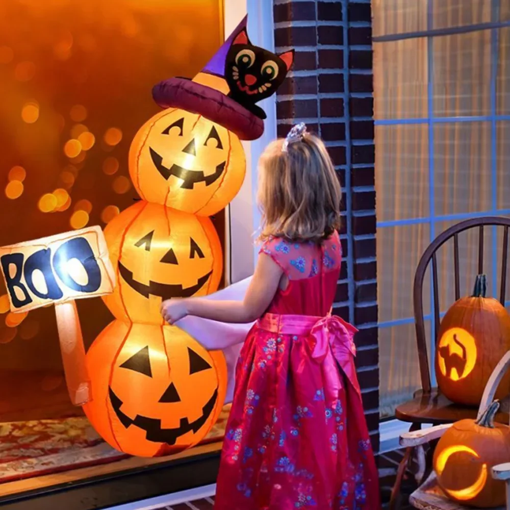 Modelo inflable de calabaza pa - Outdoor Lighting Diy reseña y precio