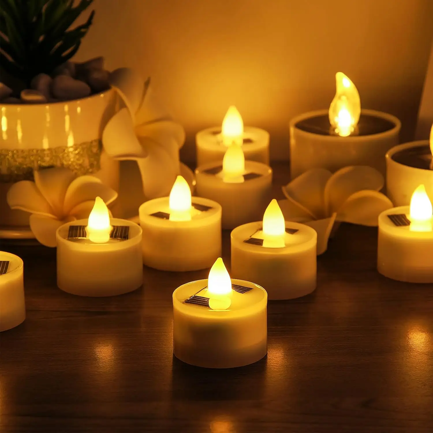 1-10 Uds. Luces de té solares  - Outdoor Lighting Company reseña y precio