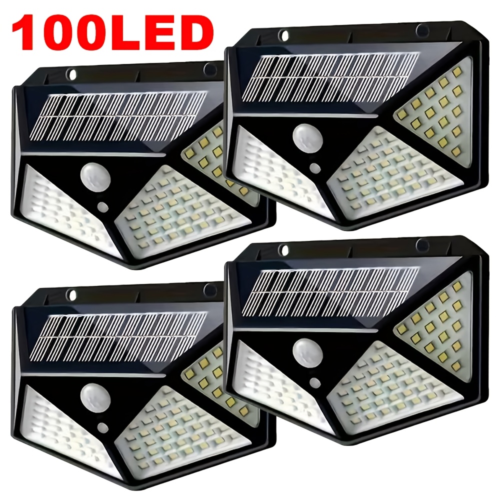 Lámpara Solar de Jardín de 100 - Lighting Fixture Outdoor reseña y precio