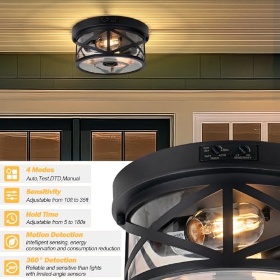 Lámpara de techo para exterior - Lighting Fixture Outdoor reseña y precio