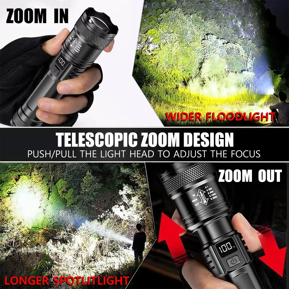 Linterna LED Recargable con Zo - Outdoor Lighting Diy reseña y precio
