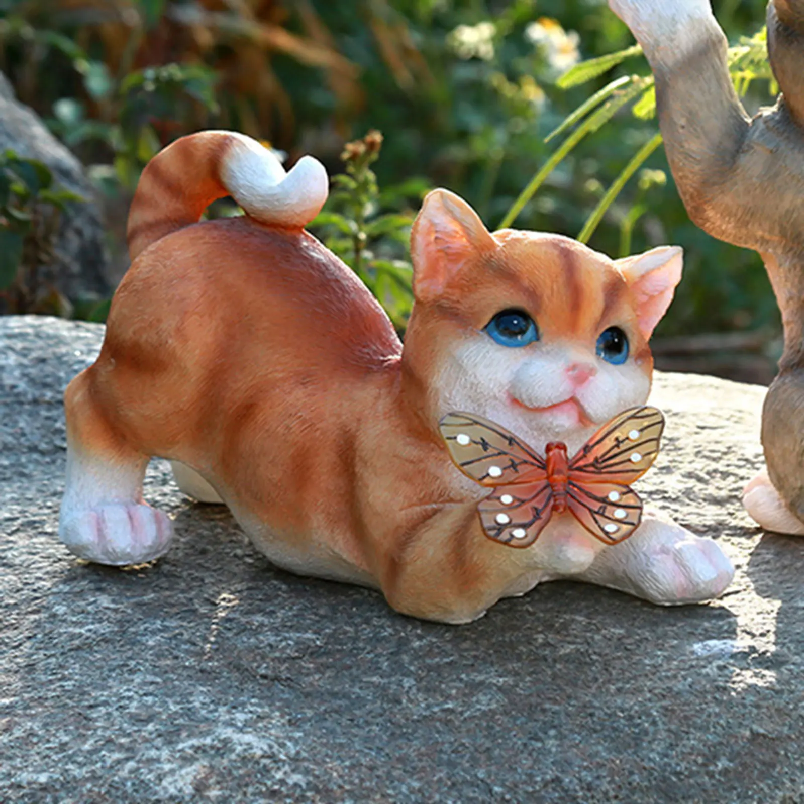 Escultura de gato al aire libr - Outdoor Lighting Company reseña y precio
